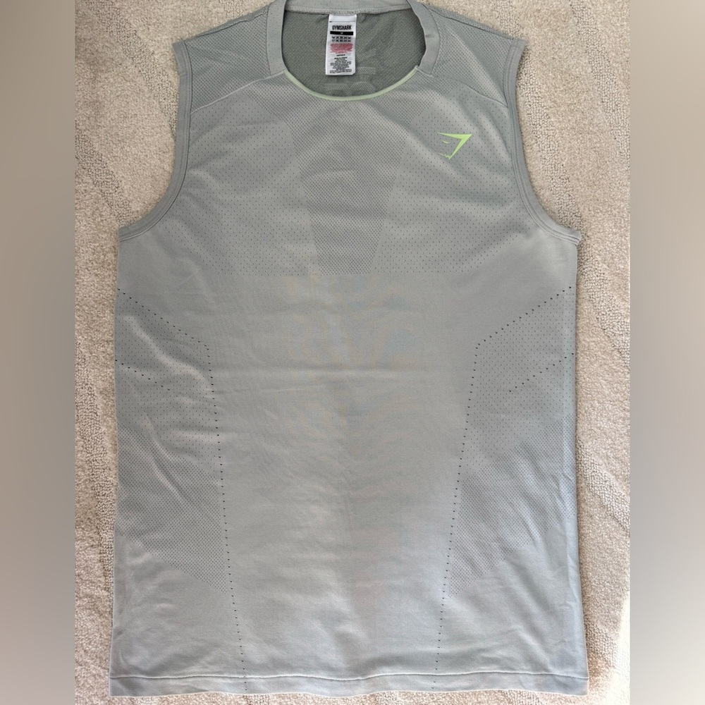 Gymshark Light Gray Performance Tee